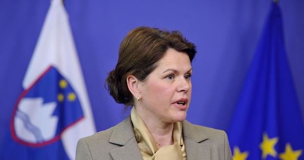 Alenka Bratušek, premier Słowenii /AFP