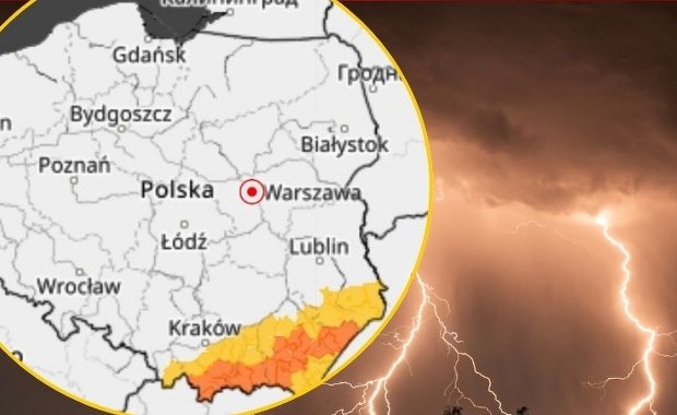 Alert pogodowy. Nadciągają burze z silnym deszczem