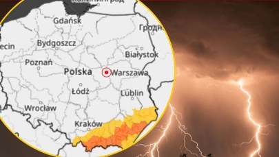Alert pogodowy. Nadciągają burze z silnym deszczem