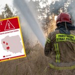 ​Alert RCB dot. zagrożenia pożarowego. Ostrzeżenie dla 11 powiatów