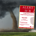 Alert RCB. Trąby powietrzne i gwałtowne burze nad Polską