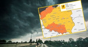 Alerty RCB rozesłane. Szykuje się niespokojny wieczór i noc