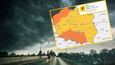 Alerty RCB rozesłane. Szykuje się niespokojny wieczór i noc