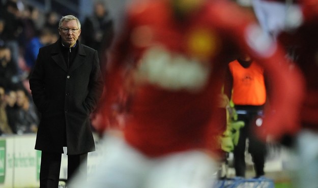 Alex Ferguson trenuje Manchester United od 1986 roku /fot. PETER POWELL /PAP/EPA