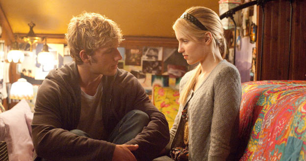 Alex Pettyfer i Dianna Agron na planie "Jestem numerem cztery" /materiały dystrybutora