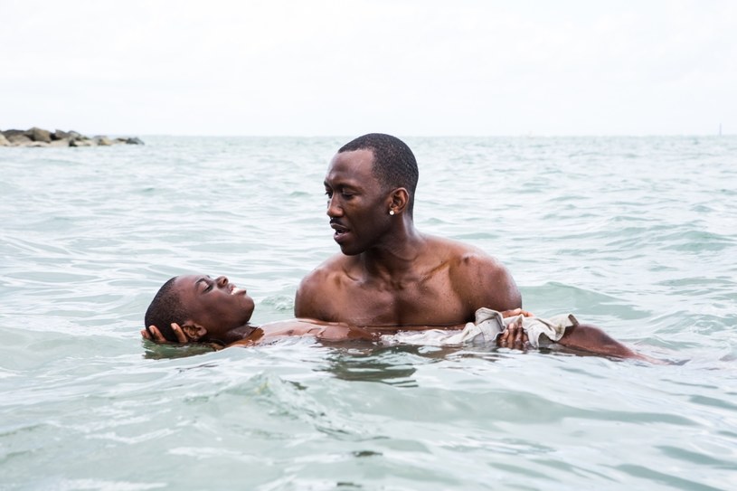 Alex R. Hibbert i Mahershala Ali w scenie z "Moonlight" /materiały prasowe