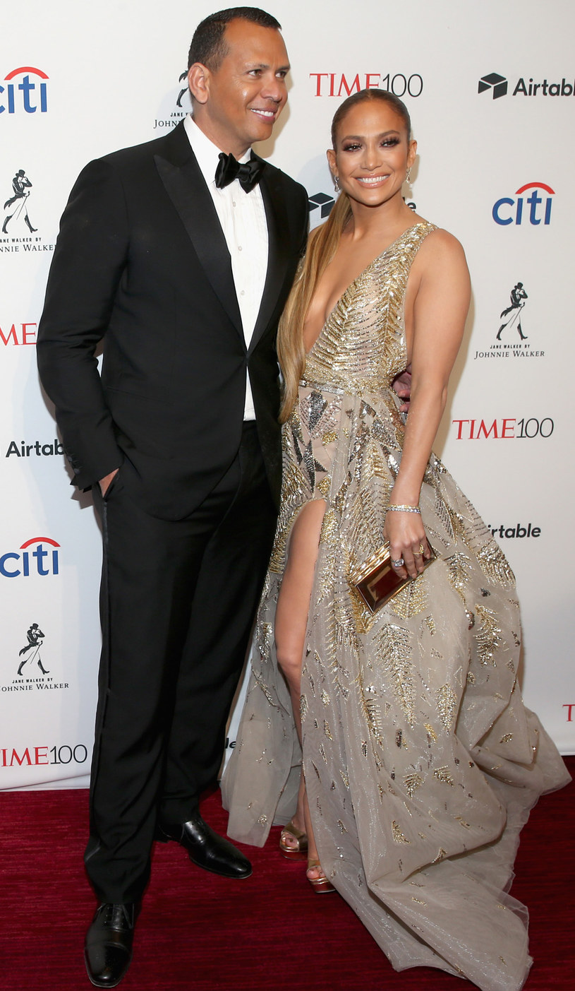 Alex Rodriguez i Jennifer Lopez /Jemal Countess /Getty Images