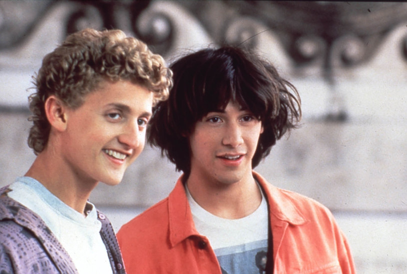 Alex Winter i Keanu Reeves /Rights Managed / Mary Evans Picture Librar /Agencja FORUM