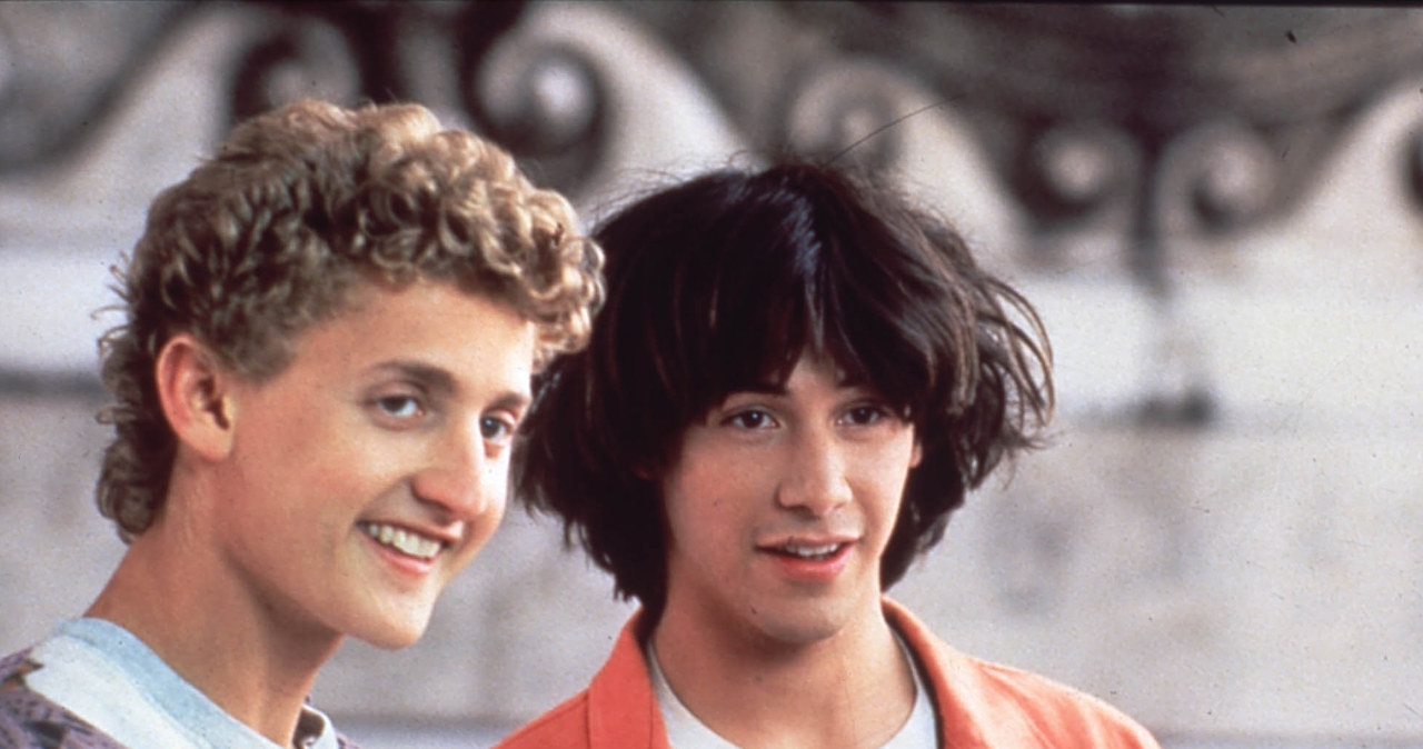 Alex Winter i Keanu Reeves /Rights Managed / Mary Evans Picture Librar /Agencja FORUM