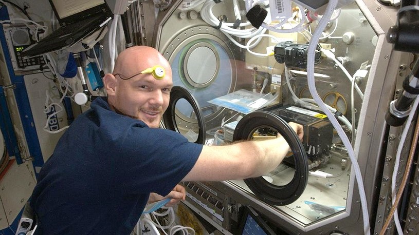 Alexander Gerst dokonał niezwykłego odkrycia na pokładzie stacji kosmicznej /Geekweek