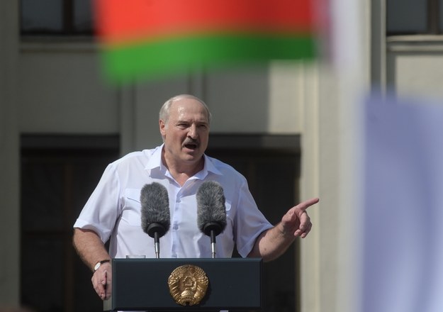 Alexander Lukashenko /YAUHEN YERCHAK /PAP/EPA