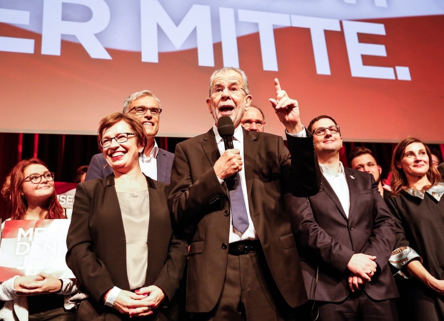 Alexander Van der Bellen /FLORIAN WIESER /PAP/EPA