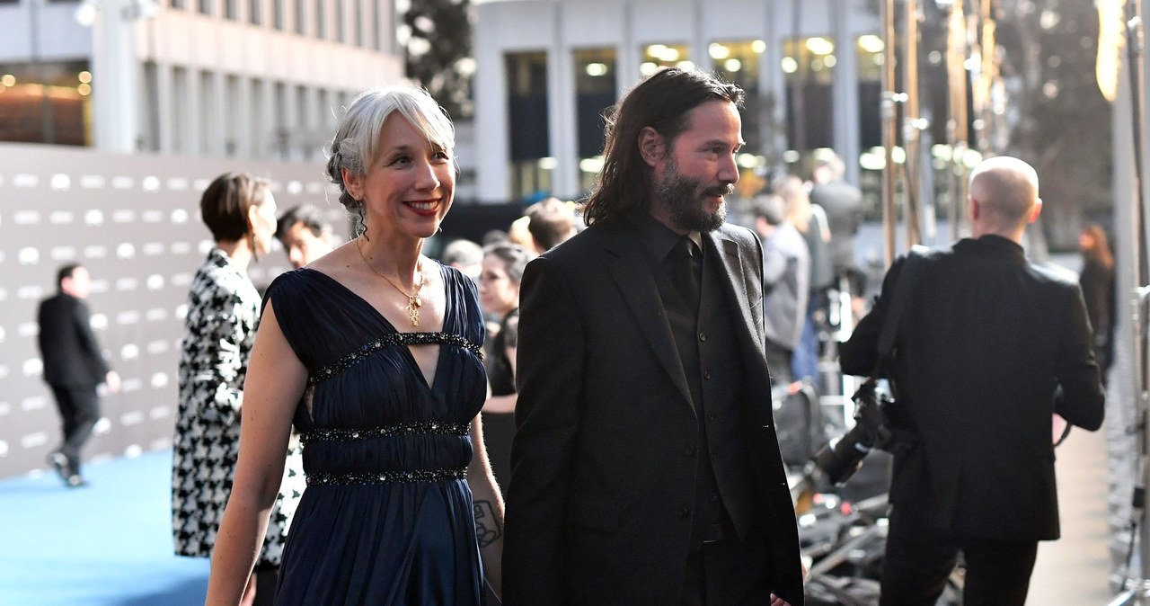 Alexandra Grant i Keanu Reeves na LACMA Art+Film Gala w Los Angeles (2019) /Emma McIntyre /Getty Images