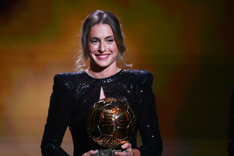 Alexia Putellas odbiera nagrodę Złotej Piłki kobiet 2021 /FRANCK FIFE/AFP/East News /East News