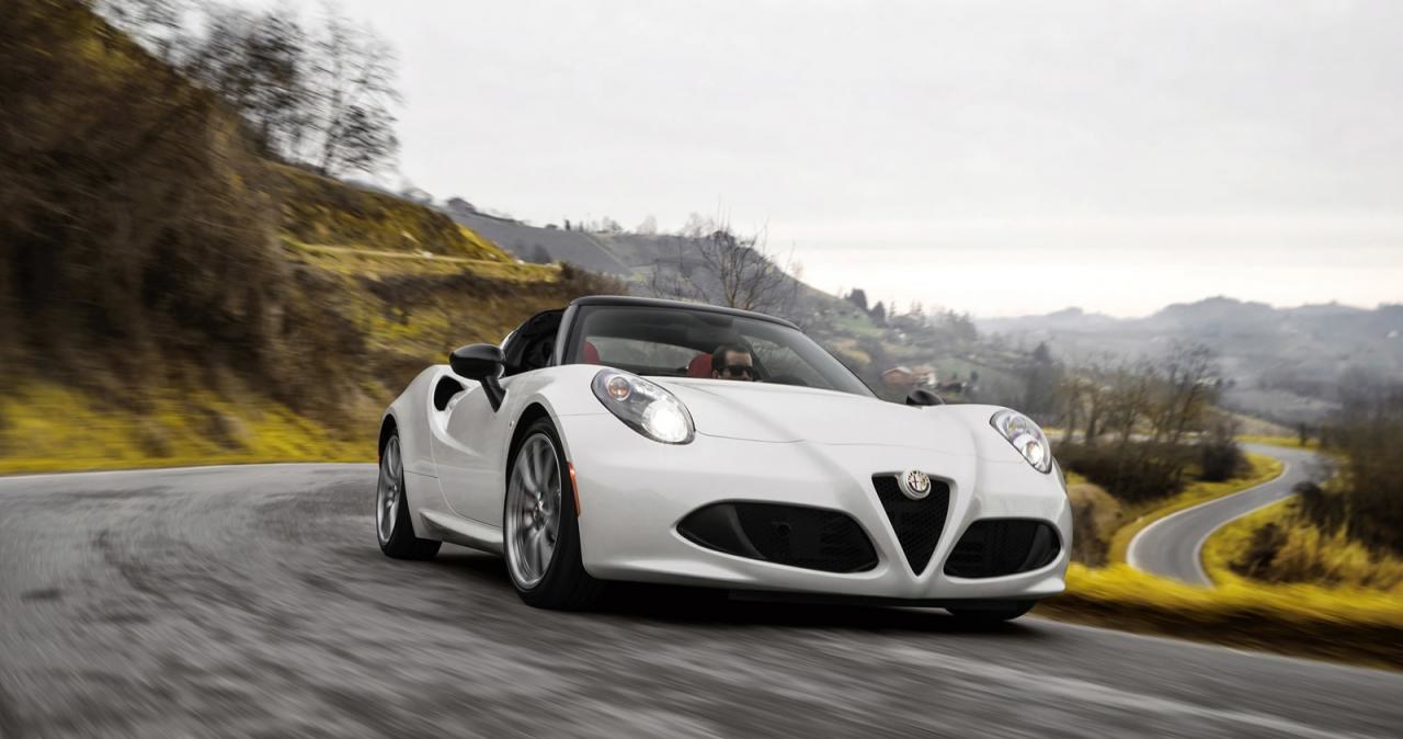 Alfa Romeo 4C Spider /Informacja prasowa