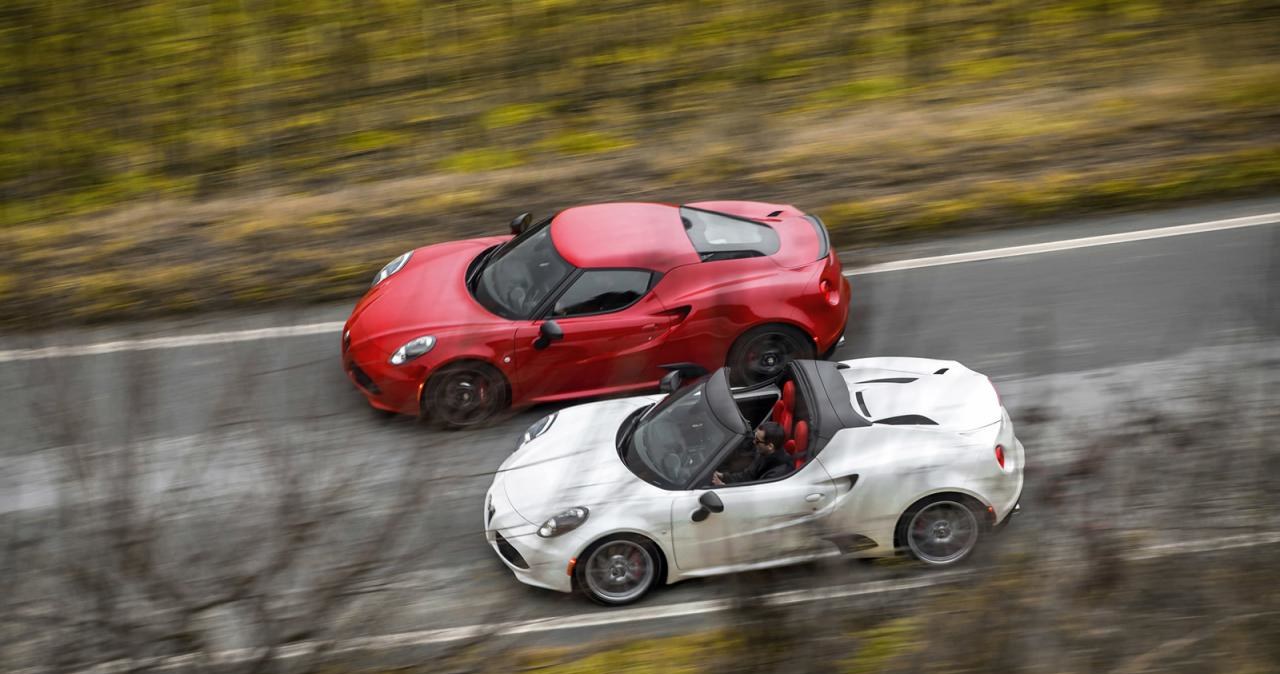 Alfa Romeo 4C Spider /Informacja prasowa