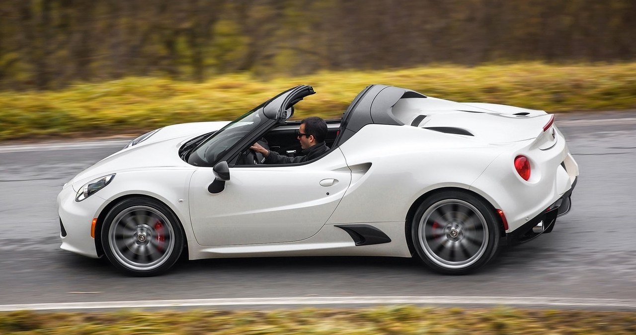 Alfa Romeo 4C Spider /Informacja prasowa