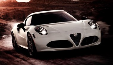 Alfa Romeo 4C z nowymi lampami