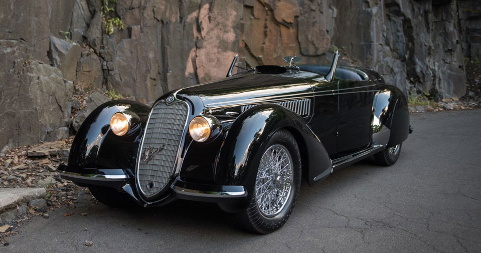 Alfa Romeo 8C 2900B Lungo Spider by Touring /Informacja prasowa