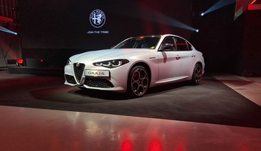 Alfa Romeo Giulia po liftingu.