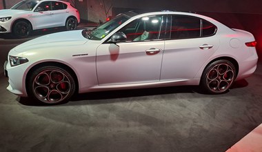 Alfa Romeo Giulia po liftingu.