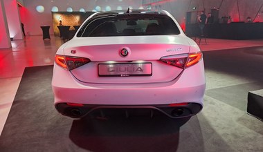 Alfa Romeo Giulia po liftingu.