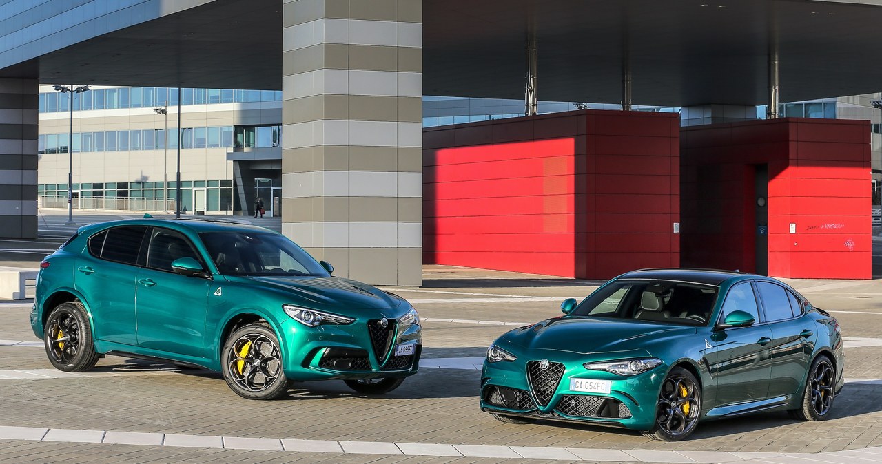 Alfa Romeo Stelvio i Giulia Quadrifoglio MY20 /Informacja prasowa