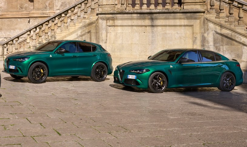 Alfa Romeo zaprezentowała odświeżone modele Giulia i Stelvio w wersji Quadrifoglio. /materiały prasowe