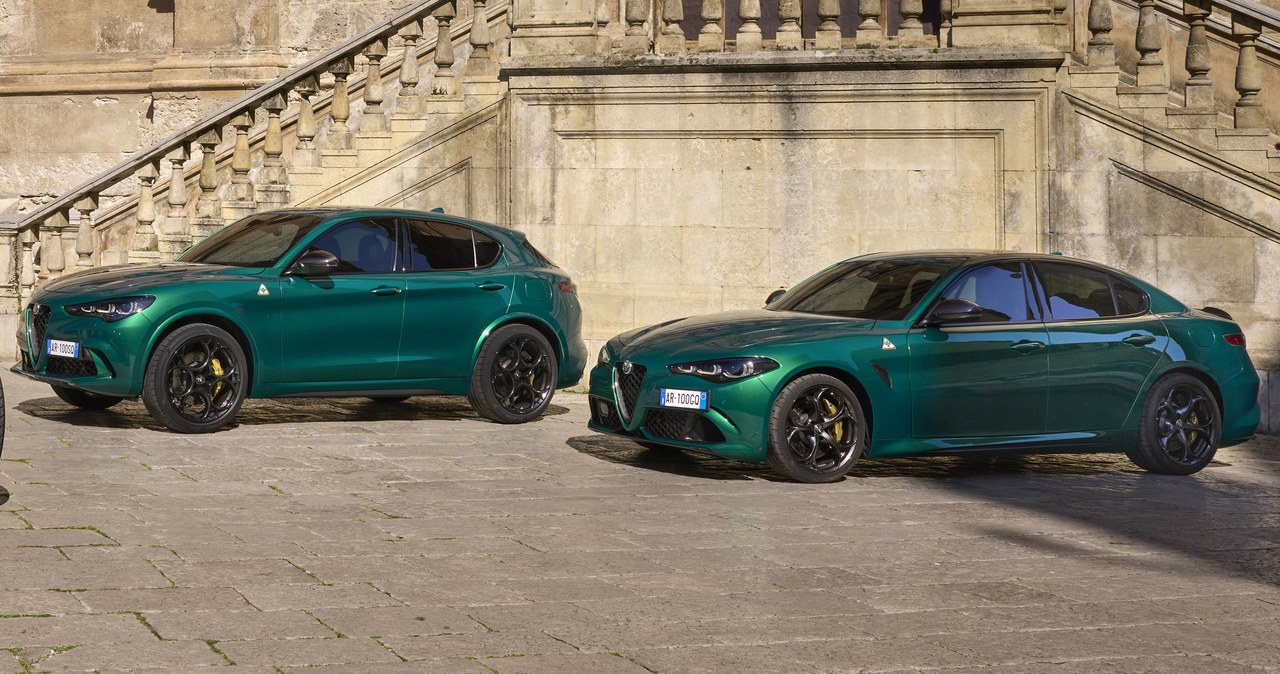 Alfa Romeo zaprezentowała odświeżone modele Giulia i Stelvio w wersji Quadrifoglio. /materiały prasowe