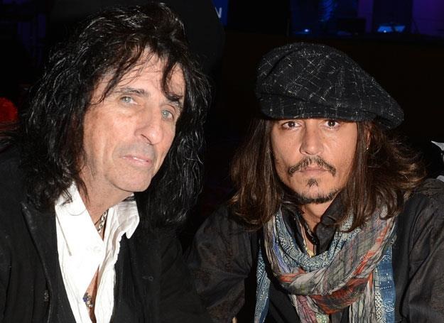 Alice Cooper i Johnny Depp łączą siły - fot. Larry Busacca /Getty Images