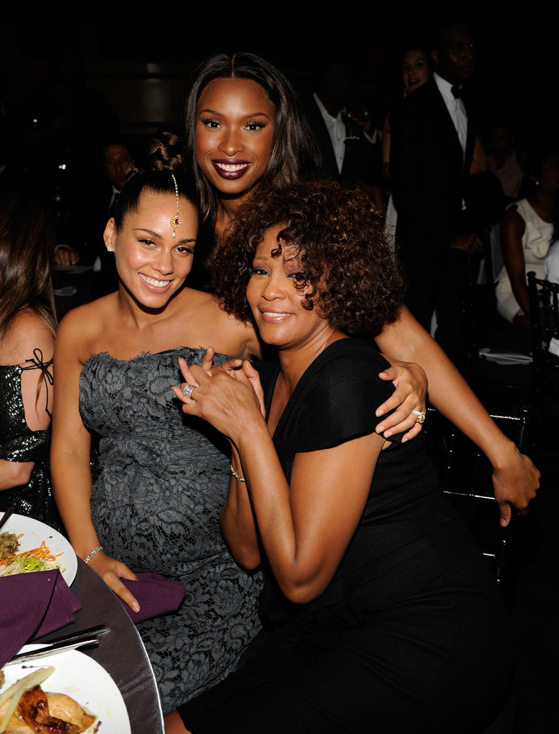 Alicia Keys, Jennifer Hudson i Whitney Houston /Kevin Mazur/Child/WireImage /Getty Images