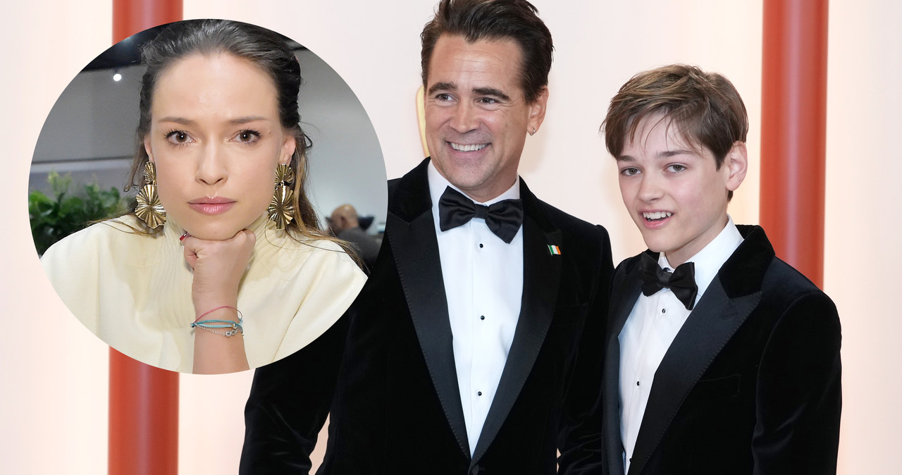 Alicja Bachleda-Curuś, Colin Farrell i Henry Tadeusz /Getty Images