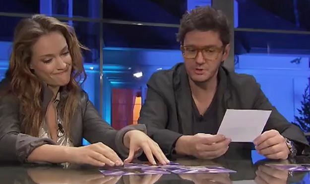 Alicja Bachleda-Curuś i Kuba Wojewódzki podczas ostatecznej narady - fot. "X Factor" /TVN