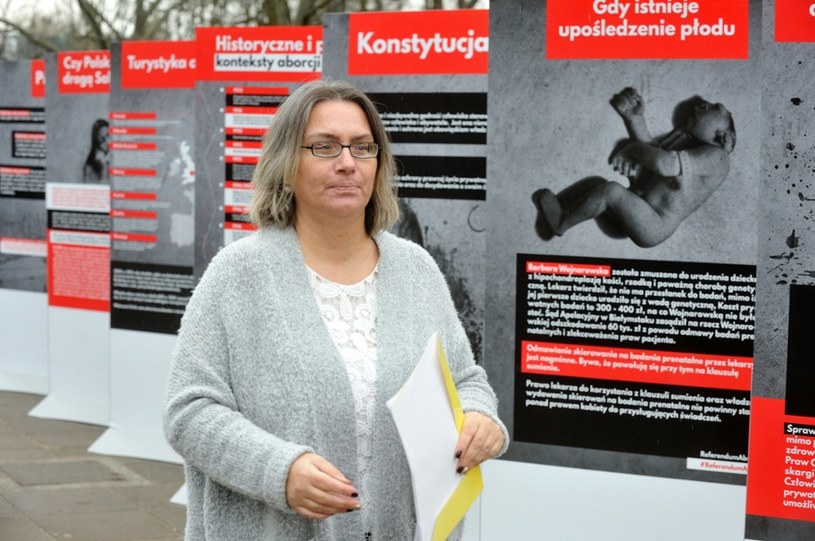 Alicja Tysiąc miała 50 lat, przegrała walkę z COVID-19 /Witold Rozbicki /Reporter