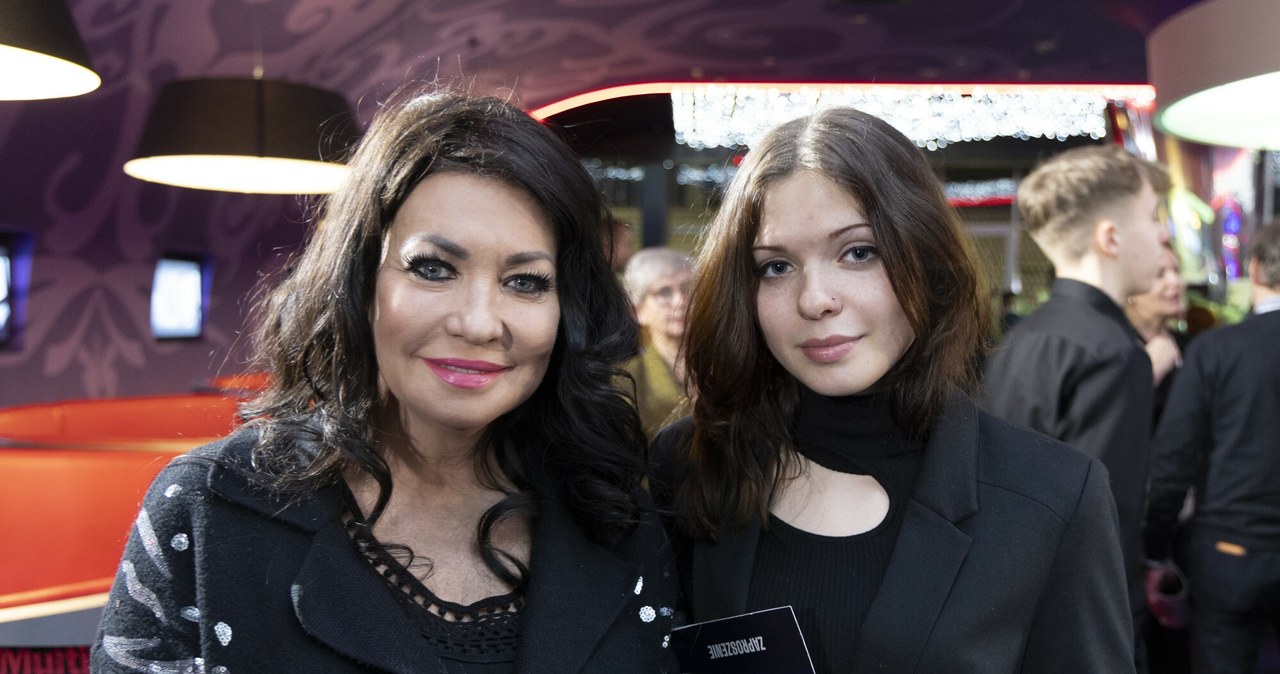 Alicja Węgorzewska z córką Amelią /Piotr Fotek /Reporter