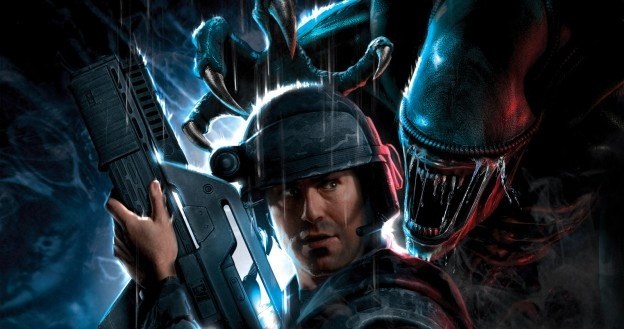 Alien: Colonial Marines - motyw graficzny /Informacja prasowa