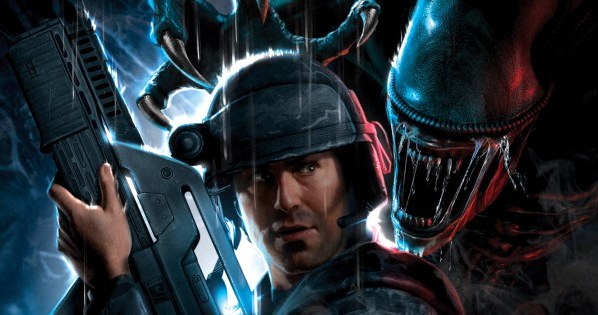 Aliens: Colonial Marines - motyw graficzny /Informacja prasowa