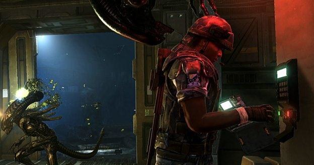 Aliens: Colonial Marines - motyw graficzny /Informacja prasowa