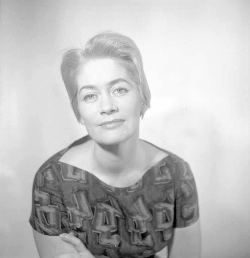 Alina Janowska, 1960 r. /Andrzej Wiernicki /Agencja FORUM