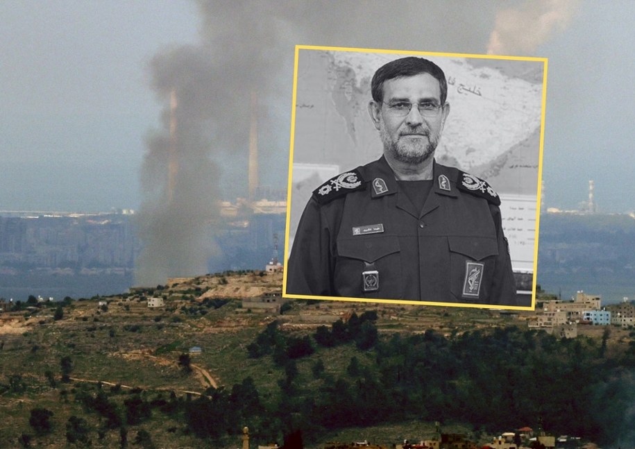 Alireza Tangsiri nie żyje - informują władze Izraela /ALAA BADARNEH  /PAP