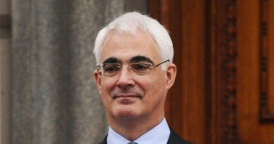 Alistair Darling, minister finansów Wielkiej Brytanii /AFP