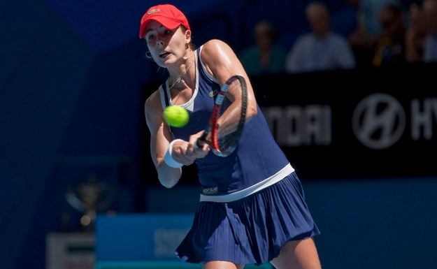 Alize Cornet /TONY MCDONOUGH    /PAP/EPA