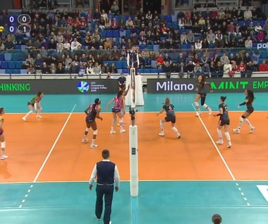 Allianz Vero Volley Mediolan - ŁKS Commercecon Łódź 3:0. Skrót meczu. WIDEO