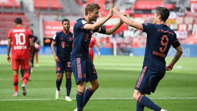 Alphonso Davies zachwycony formą Roberta Lewandowskiego