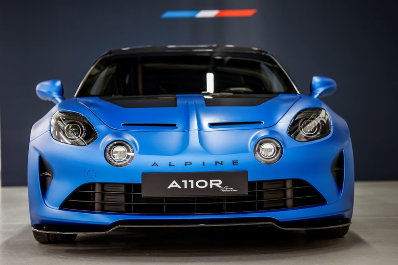 Alpine A110 R w wersji Fernando Alonso /Alpine /materiały prasowe