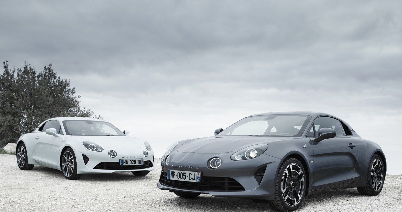 Alpine A110 w nowych wersjach /Informacja prasowa