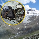 plecak Alpinista wpadł do szczeliny lodowca w 1963 r. Teraz znalazł się jego plecak