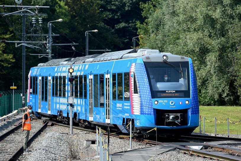 Alstom Coradia iLint pociąg wodorowy /AFP