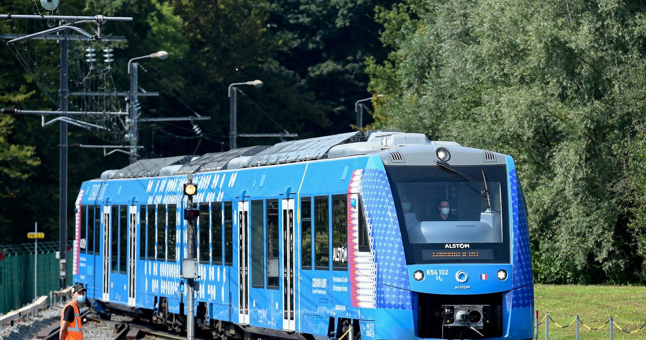 Alstom Coradia iLint pociąg wodorowy /AFP