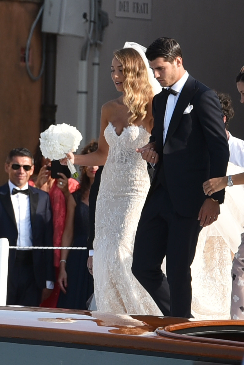 Alvaro Morata wziął ślub! /M.Angeles Salvador/Splash News /Agencja FORUM